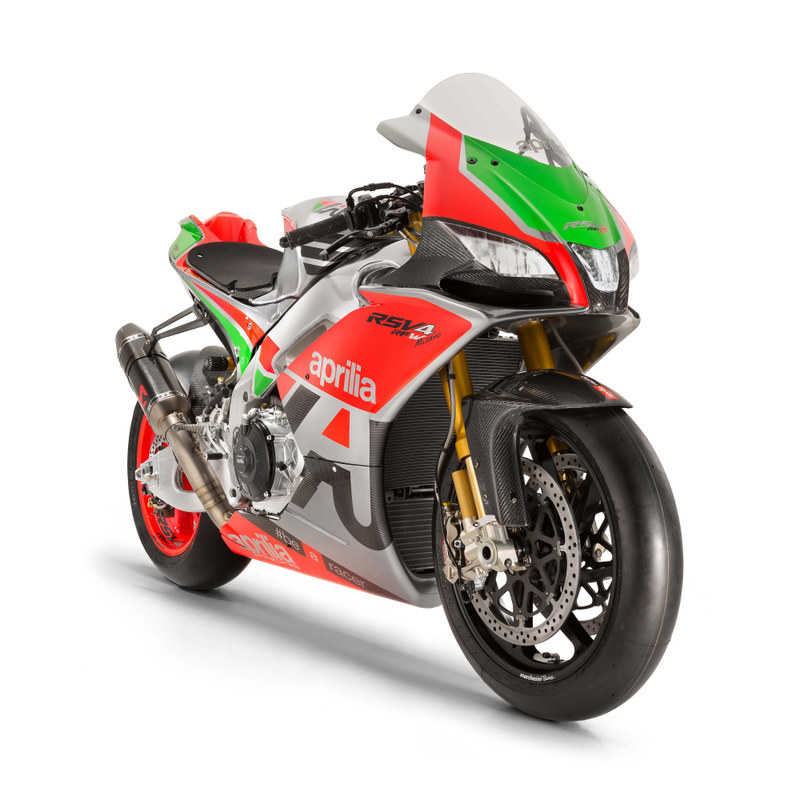 Illustration for article titled The Aprilia RSV4 R-FW Misano Is A MotoGP Bike You Can Buy